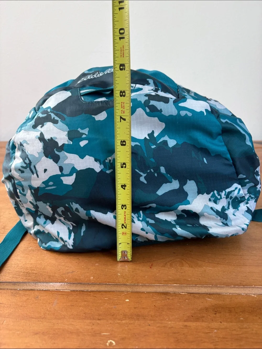 Eddie Bauer Stowaway 30L Teal Camo Backpack